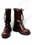 Vampire Knight kuran Yuuki Cosplay Boots Red Brown