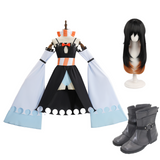 GACHIAKUTA  Amo Women Black Outfit Cosplay Costume Outfit Halloween Carnival Suit