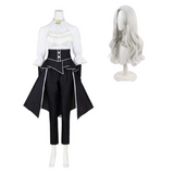 Clair Obscur Maelle Women White and Black Outfit Cosplay Costume Outfit Halloween Carnival Suit