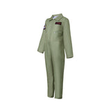 Ghostbusters Kids Green Jumpsuit Cosplay Costume Outfits Halloween Carnival Suit
