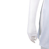 Invincible Viltrumite Women White Outfit Cosplay Costume Jumpsuit Halloween Carnival Suit