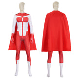 Invincible Omni-Man Nolan Grayson Red Jumpsuit Cosplay Costume Outfits Halloween Carnival Suit