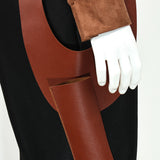 Han Solo Brown Coat Outfit Cosplay Costume Outfit Halloween Carnival Suit