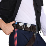 Han Solo Vest Shirt Pants Outfits Cosplay Costume Outfit Halloween Carnival Suit