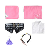 Season 4 Rem Pink Outfit Cosplay Costume Outfit Halloween Carnival Suit