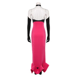 Hazbin Hotel Season 2 Angel Dust Pink Sequined Dress Outfit Cosplay Costume Outfits Halloween Carnival Suit