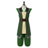 Avatar Toph Beifong Women Green Outfit Cosplay Costume Outfit Halloween Carnival Suit