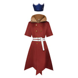 Dr Stone Ryusui Nanami Red Outfit Cosplay Costume Outfit Halloween Carnival Suit