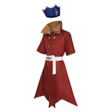 Dr Stone Ryusui Nanami Red Outfit Cosplay Costume Outfit Halloween Carnival Suit