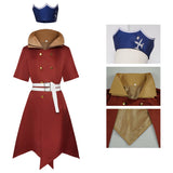 Dr Stone Ryusui Nanami Red Outfit Cosplay Costume Outfit Halloween Carnival Suit