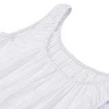 The Ugly Stepsister White Sleeveless Dress Outfit Cosplay Costume Outfits Halloween Carnival Suit