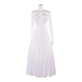 Wicked: For Good Glinda White Strapless Dress Cosplay Costume Outfits Halloween Carnival Suit