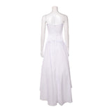 Wicked: For Good Glinda White Strapless Dress Cosplay Costume Outfits Halloween Carnival Suit