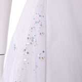 Wicked: For Good Glinda White Strapless Dress Cosplay Costume Outfits Halloween Carnival Suit