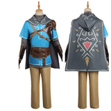 The Legend of Zelda: Tears of the Kingdom Link Cosplay Costume Outfits Halloween Carnival Suit