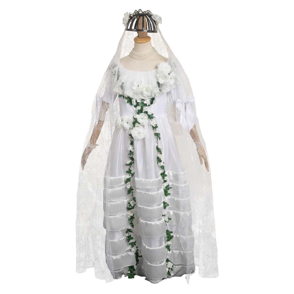 Movie Haunted Mansion Wedding Dress Outfits Halloween Carnival Cosplay –  TrendsinCosplay