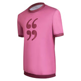 TV Scott Pilgrim Takes Off Scott Pilgrim Pink T-shirt Outfits Halloween Carnival Suit Cosplay Costume