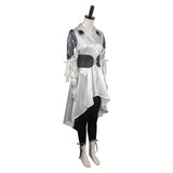 Game Tekken 8 Jun Kazama Women White Outfit Cosplay Costume Outfits Halloween Carnival Suit