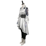 Game Tekken 8 Jun Kazama Women White Outfit Cosplay Costume Outfits Halloween Carnival Suit