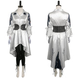 Game Tekken 8 Jun Kazama Women White Outfit Cosplay Costume Outfits Halloween Carnival Suit