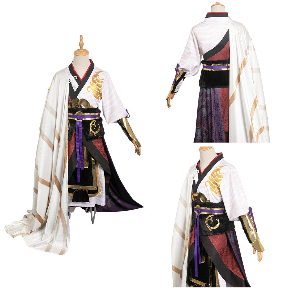 Game Zhou Yu Fate Samurai Remnant Outfits Halloween Carnival Cosplay Costume