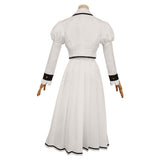 Rock Is a Lady's Modesty Lilisa Suzunomiya White Dress Cosplay Costume Outfits Halloween Carnival Suit