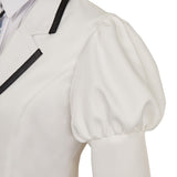 Rock Is a Lady's Modesty Lilisa Suzunomiya White Dress Cosplay Costume Outfits Halloween Carnival Suit