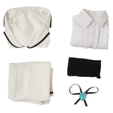 Rock Is a Lady's Modesty Lilisa Suzunomiya White Dress Cosplay Costume Outfits Halloween Carnival Suit