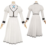 Rock Is a Lady's Modesty Lilisa Suzunomiya White Dress Cosplay Costume Outfits Halloween Carnival Suit