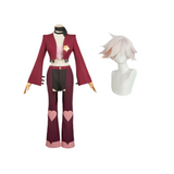 Hazbin Hotel Season 2 Angel Dust Women Red Outfit Cosplay Costume Outfits Halloween Carnival Suit