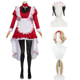 Hazbin Hotel 2025 Season 2 Charlie Red Outfit Women Cosplay Costume Outfits Halloween Carnival Suit