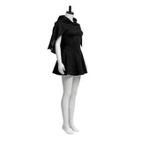 Scream 7 Sidney Prescott Women Black Outfit Cosplay Costume Outfit Halloween Carnival Suit