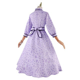 Fern Date Women Purple Dress Cosplay Costume Outfit Halloween Carnival Suit
