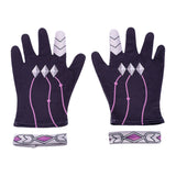 Roco Kingdom: World Enzo Red and Purple Outfit Cosplay Costume Outfit Halloween Carnival Suit