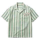 Obsession Bear Green Striped Shirt Cosplay Costume Outfit Halloween Carnival Suit