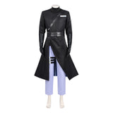 Alien Stage Ivan Black Coat Outfit Cosplay Costume Outfit Halloween Carnival Suit