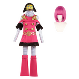Hot Pants Women Pink Outfit Cosplay Costume Outfit Halloween Carnival Suit