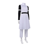 Yuka Okkotsu Women White Dress Cosplay Costume Outfit Halloween Carnival Suit