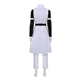 Yuka Okkotsu Women White Dress Cosplay Costume Outfit Halloween Carnival Suit