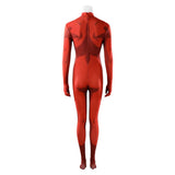 Dispatch Malevola Women Red Jumpsuit Cosplay Costume Outfit Halloween Carnival Suit