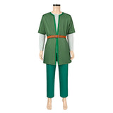 Dragon Quest Arusu Green Outfit Cosplay Costume Outfit Halloween Carnival Suit