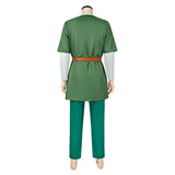 Dragon Quest Arusu Green Outfit Cosplay Costume Outfit Halloween Carnival Suit