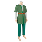 Dragon Quest Arusu Green Outfit Cosplay Costume Outfit Halloween Carnival Suit