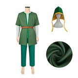 Dragon Quest Arusu Green Outfit Cosplay Costume Outfit Halloween Carnival Suit
