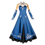 Fate/stay night Saber Altria Pendragon Women Blue Dress Cosplay Costume Outfit Halloween Carnival Suit
