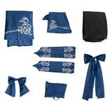 Fate/stay night Saber Altria Pendragon Women Blue Dress Cosplay Costume Outfit Halloween Carnival Suit