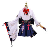 Honkai: Star Rail Evanescia Women White Outfit Cosplay Costume Outfit Halloween Carnival Suit
