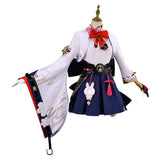 Honkai: Star Rail Evanescia Women White Outfit Cosplay Costume Outfit Halloween Carnival Suit