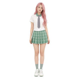 Alien Stage MIZi Women Green School Uniform Cosplay Costume Outfit Halloween Carnival Suit