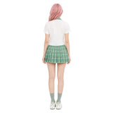 Alien Stage MIZi Women Green School Uniform Cosplay Costume Outfit Halloween Carnival Suit